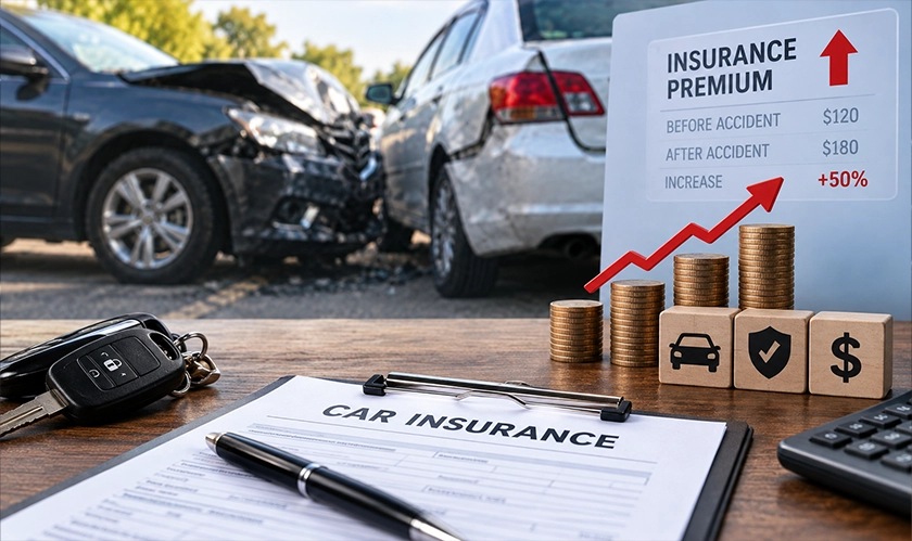How Much Does Car Insurance Go Up After an Accident?